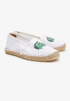 Lacoste Espadrilles - Blanc Vert -Magasin Général De Mode 4748be1a197e470890841c248b96bc5c