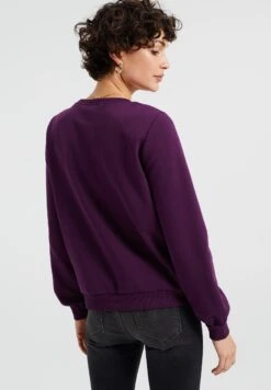 WE FASHION Sweatshirt - Violet -Magasin Général De Mode 49229e2f4a0748a6ab3f15594b2e2888