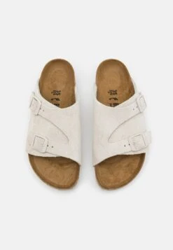 Birkenstock Zürich Unisex - Chaussons - Antique White -Magasin Général De Mode 4d2e135546364892aa939d39c1f20e64