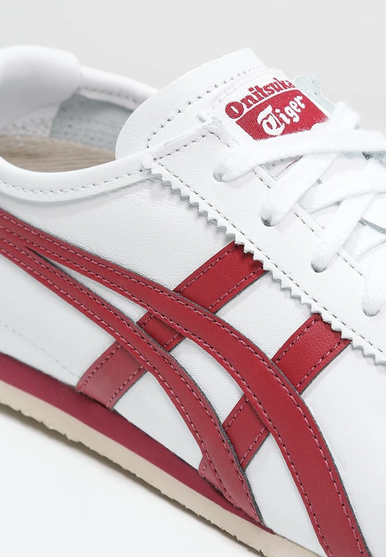 Onitsuka Tiger Mexico 66 - Baskets Basses - White/Burgundy 8 Onitsuka Tiger Mexico 66 - Baskets Basses - White/Burgundy – Image 6