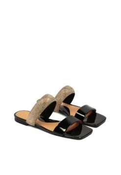 Kazar Rubis. - Mules - Black -Magasin Général De Mode 4ed5b78b6df74eefac953fd3cc2e570b