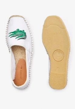 Lacoste Espadrilles - Blanc Vert -Magasin Général De Mode 53f8fb1d57fe4047987a1c31df7e7eb6