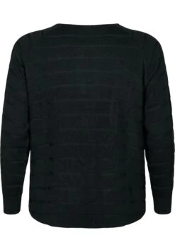 Zizzi With Tone-On-Stripes - Pullover - Black 12 Zizzi With Tone-On-Stripes - Pullover - Black -Magasin Général De Mode 5412e181b1ee45a6bb84aa91012158d3