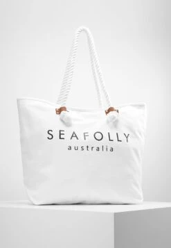 Seafolly Ship Sail Tote - Accessoire De Plage - White