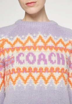 Fairisle Coach Ski - Pullover - Lilac -Magasin Général De Mode 5666ead9fd9041bba2f9c01d56924ae5