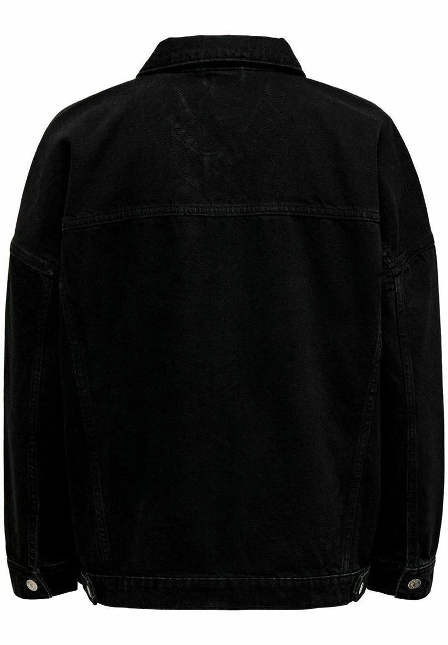 ONLY Oversize - Veste En Jean - Black Denim 8 ONLY Oversize - Veste En Jean - Black Denim – Image 6