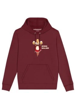 Wiesn Walzer - Sweat À Capuche - Burgundy
