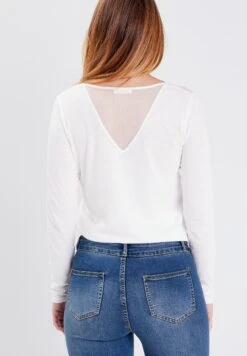 Mit Langen Ärmeln - T-Shirt À Manches Longues - Ivoire 9 Mit Langen Ärmeln - T-Shirt À Manches Longues - Ivoire -Magasin Général De Mode 597db4cd4fdc4e13bf1dd5bbd9a28b19