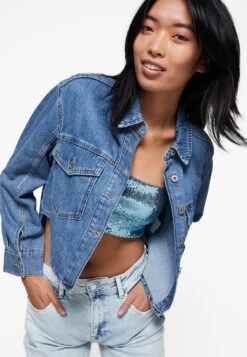 ONLY Onlzach - Chemisier - Medium Blue Denim -Magasin Général De Mode 59e8b606f98542ae8195450389f55009