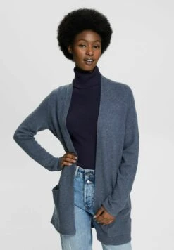 ESPRIT Gilet - Grey Blue