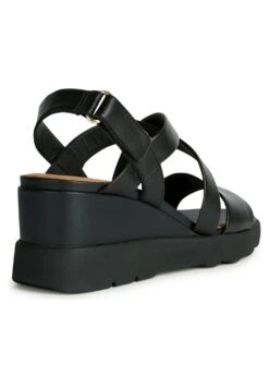 Geox D Spherica Ec6 - Sandales Compensées - Black -Magasin Général De Mode 5b935930ba8a4c5981b37150c95bd009