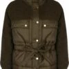 URBAN CLASSICS Sherpa Mix - Veste D'Hiver - Brown