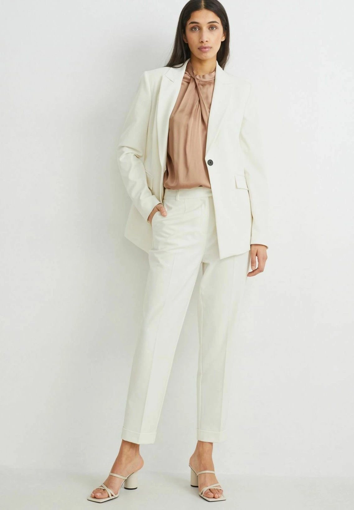 Pantalon Classique - Cremewhite 4 Pantalon Classique - Cremewhite – Image 2