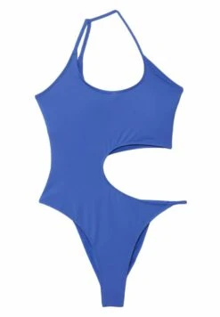 Stradivarius Asymmetric Cut-Out - Maillot De Bain - Blue -Magasin Général De Mode 5f50481faebd4165ae8273eeafc655a2