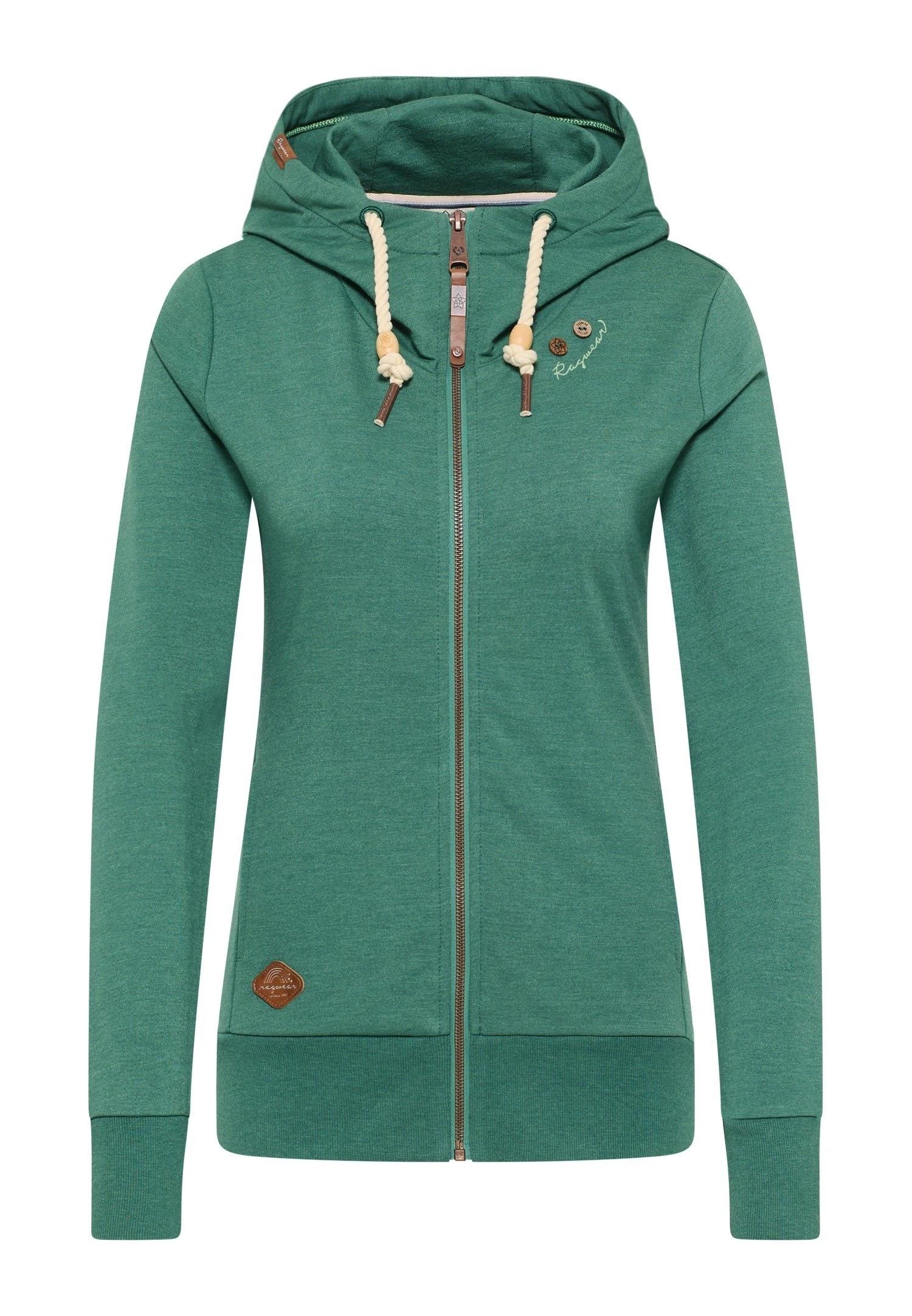 Ragwear Zipper - Sweat Zippé - Green 3 Ragwear Zipper - Sweat Zippé - Green