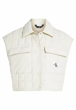Calvin Klein Jeans Recycled Quilted - Veste Sans Manches - Eggshell -Magasin Général De Mode 5fc3b518c41a4161b9340f628cf1a366