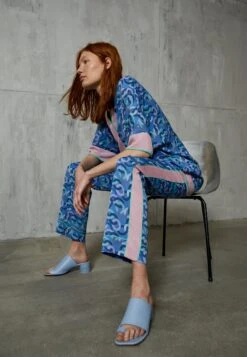 DIANE VON FURSTENBERG Cinzia - Pantalon Classique - Own It Bracelet Blue