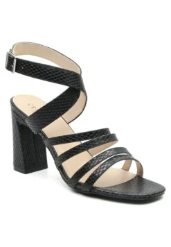 Cecily - Sandales - Black Waxed -Magasin Général De Mode 619b0532154349449b421f2848f1fc4a