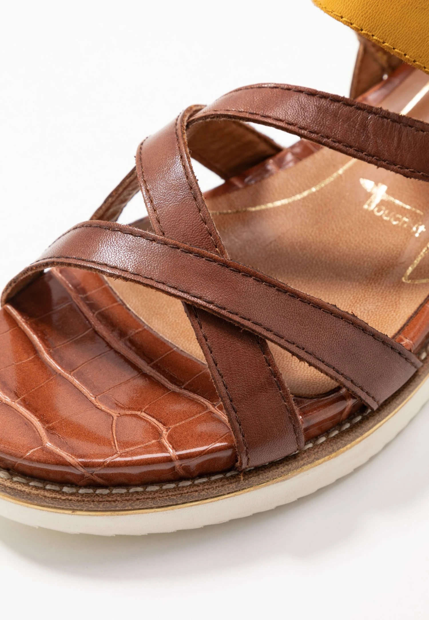 Tamaris Sandales À Plateforme - Nut/Saffron 5 Tamaris Sandales À Plateforme - Nut/Saffron – Image 3