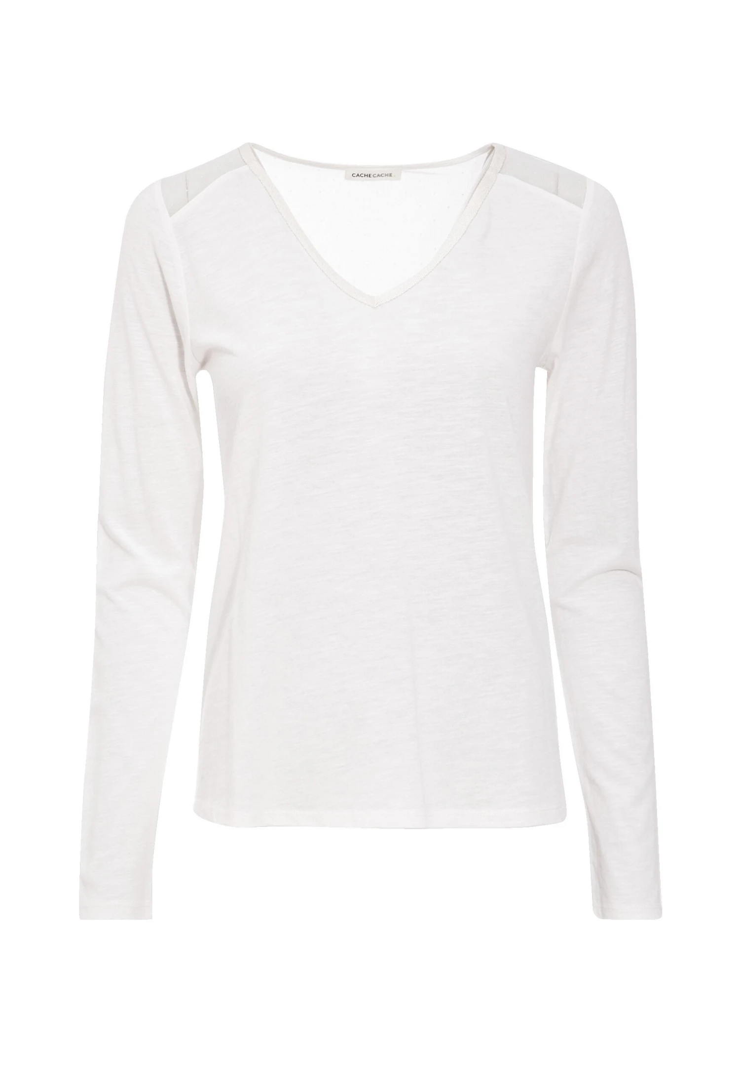 Mit Langen Ärmeln - T-Shirt À Manches Longues - Ivoire 7 Mit Langen Ärmeln - T-Shirt À Manches Longues - Ivoire – Image 5