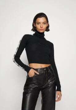 Chiara Ferragni Tape Logo 2-In-1 - Pullover - Black