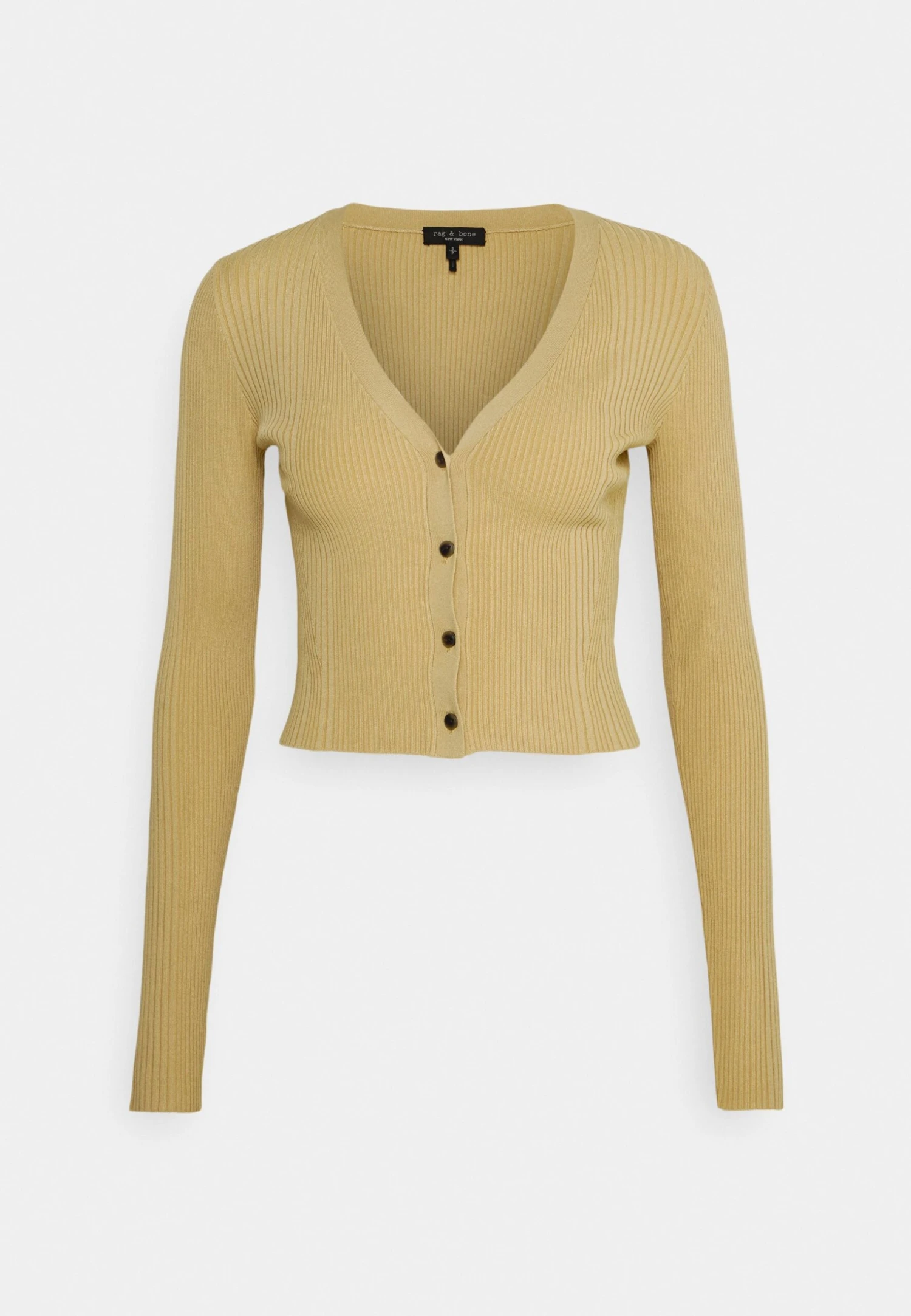 Rag & Bone Carrie Cardigan - Gilet - Khaki 8 Rag & Bone Carrie Cardigan - Gilet - Khaki – Image 6