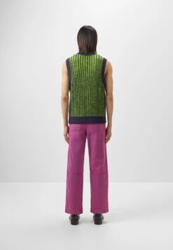 Unisex Neon Plaited Cable Vest - Pullover - Multi -Magasin Général De Mode 6367eaaaabb94201971f8bc215f34ac5