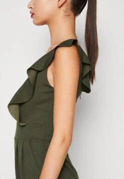 Wal G Imaani Frill Sleeve - Combinaison - Khaki -Magasin Général De Mode 63b328588d40412a902d121169ef069a