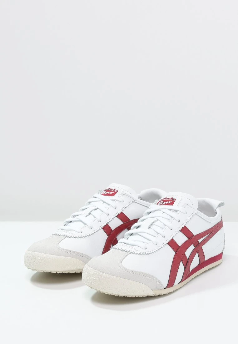 Onitsuka Tiger Mexico 66 - Baskets Basses - White/Burgundy 5 Onitsuka Tiger Mexico 66 - Baskets Basses - White/Burgundy – Image 3