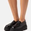 Selected Femme Slfjuniper Penny Polido Loafer - Mocassins - Black -Magasin Général De Mode 64dfc6f9cce340709d382e1d75b03e18
