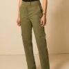 Next Utility Straight Standard - Pantalon Cargo - Khaki Green -Magasin Général De Mode 6546da4beb2744d89db89177e3a88d16