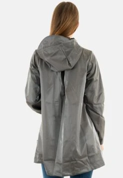 Rains Manteau Court - Gris -Magasin Général De Mode 669b36139b87461089961b575c5f838f