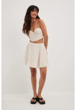 NA-KD Phiaka Printed Corset - Débardeur - Multi-Coloured