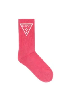 Guess Logodreieck - Chaussettes - Fuchsia
