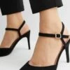 New Look 2 Part Stiletto - Sandales À Talons Hauts - Black -Magasin Général De Mode 6a8571555b274356a23db280afd74955