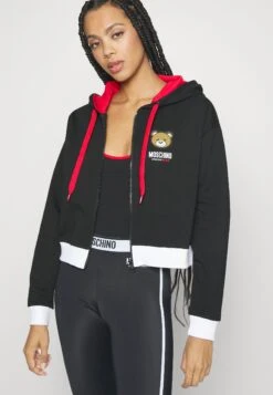 Cropped Zipped Hoodie - Haut De Pyjama - Black 11 Cropped Zipped Hoodie - Haut De Pyjama - Black -Magasin Général De Mode 6bc2e8f431cd4a1eaf389c27c6caf772