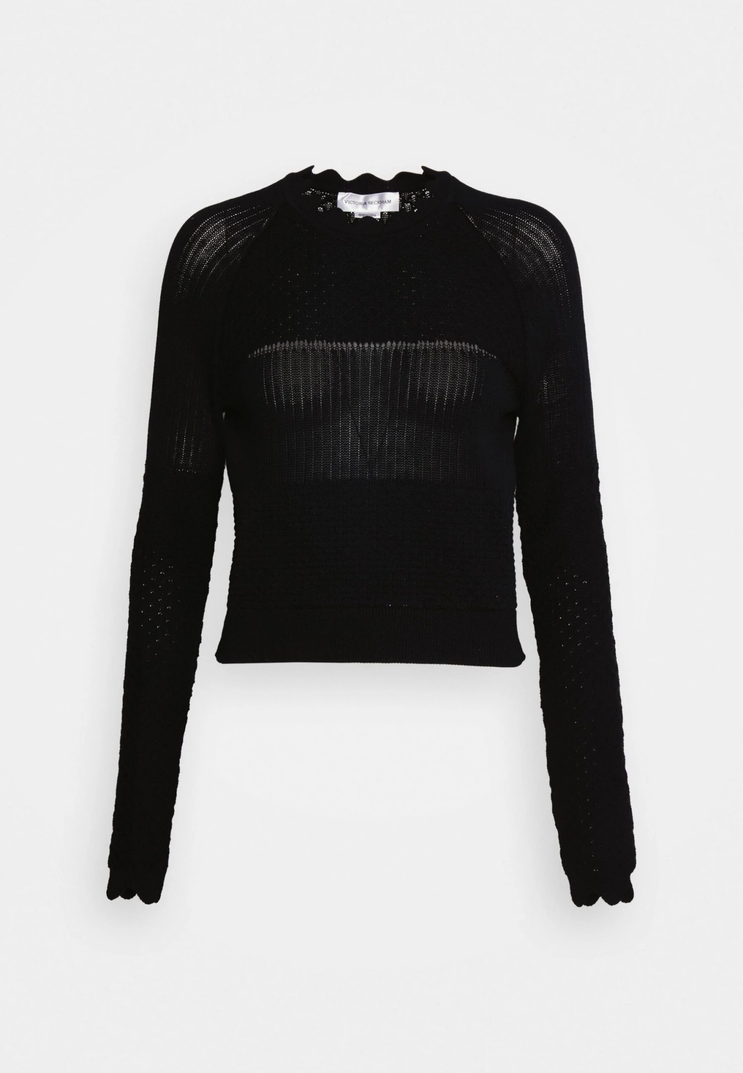 Victoria Beckham Long Sleeve Jumper - Pullover - Black 9 Victoria Beckham Long Sleeve Jumper - Pullover - Black – Image 7