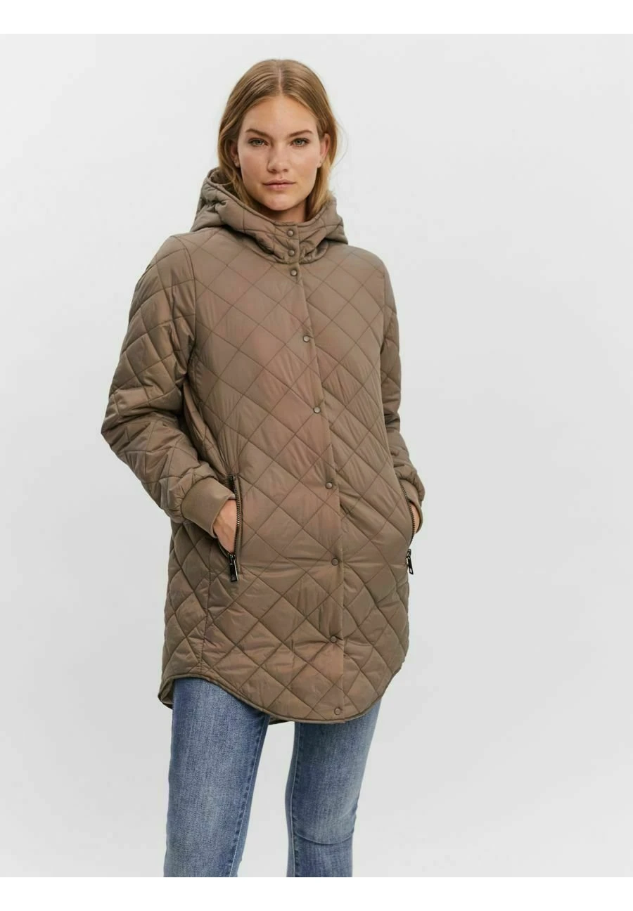 Vero Moda Tepp - Manteau Classique - Mottled Brown, Brown 3 Vero Moda Tepp - Manteau Classique - Mottled Brown, Brown