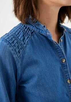 Garcia Chemisier - Blue -Magasin Général De Mode 6dc550ff5d2c4d1782c635557b57c680