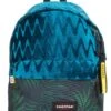 Eastpak Padded Pak R - Sac À Dos - Mottled Anthracite/ Neon Green