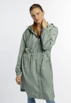 Dreimaster Festland - Parka - Rauchmint