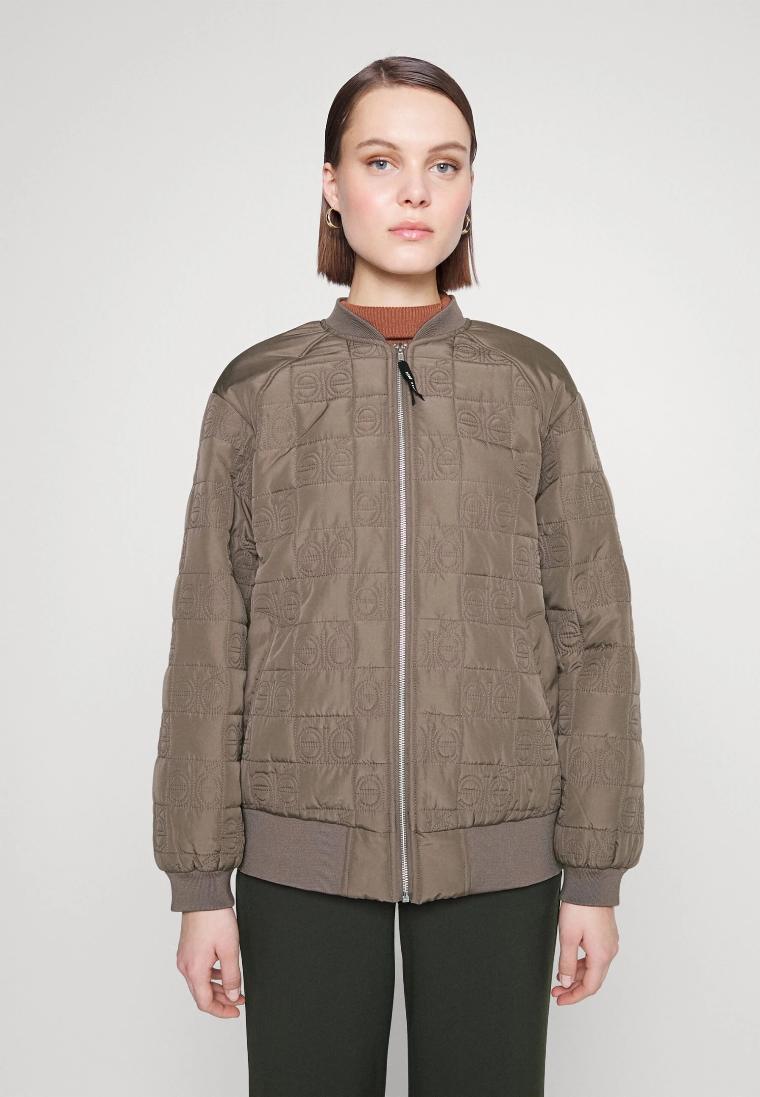 Esmé Studios Espetra Bomber Jacket - Blouson Bomber - Brown 3 Esmé Studios Espetra Bomber Jacket - Blouson Bomber - Brown