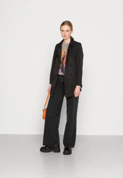 ONLY Onlvalerie - Trench - Black 8 ONLY Onlvalerie - Trench - Black -Magasin Général De Mode 7200e1ae96ca496bada5b0d76f0d6550