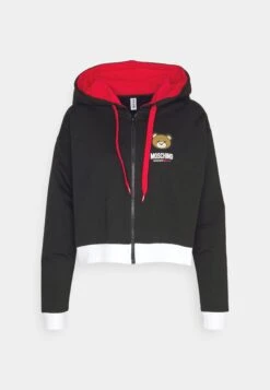 Cropped Zipped Hoodie - Haut De Pyjama - Black 12 Cropped Zipped Hoodie - Haut De Pyjama - Black -Magasin Général De Mode 720c0ec7e0eb415d9e5995f0c0dba1f4