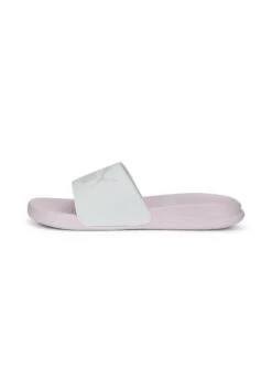 Puma Popcat - Sandales De Bain - White-Pearl Pink