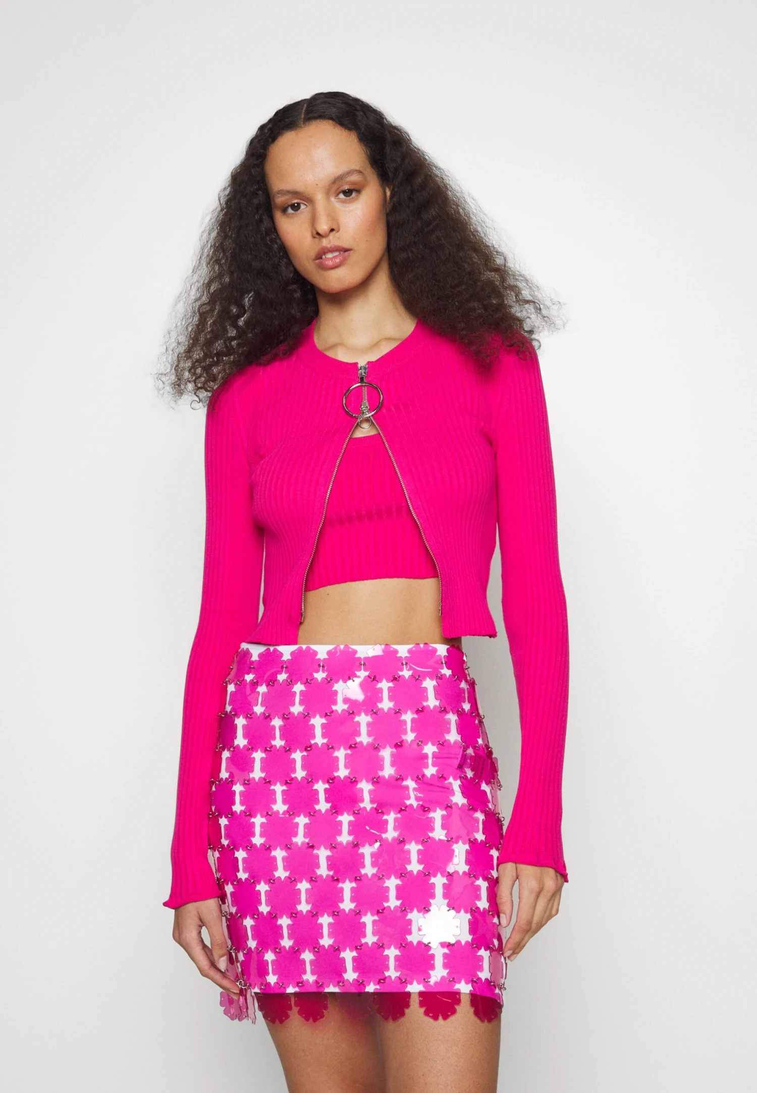 Paco Rabanne Cardigan - Gilet - Pink 5 Paco Rabanne Cardigan - Gilet - Pink – Image 3