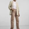 Pieces Pcbosella 3/4 - Blazer - White Pepper -Magasin Général De Mode 764a7b58c4f74782b43592d537f952fe