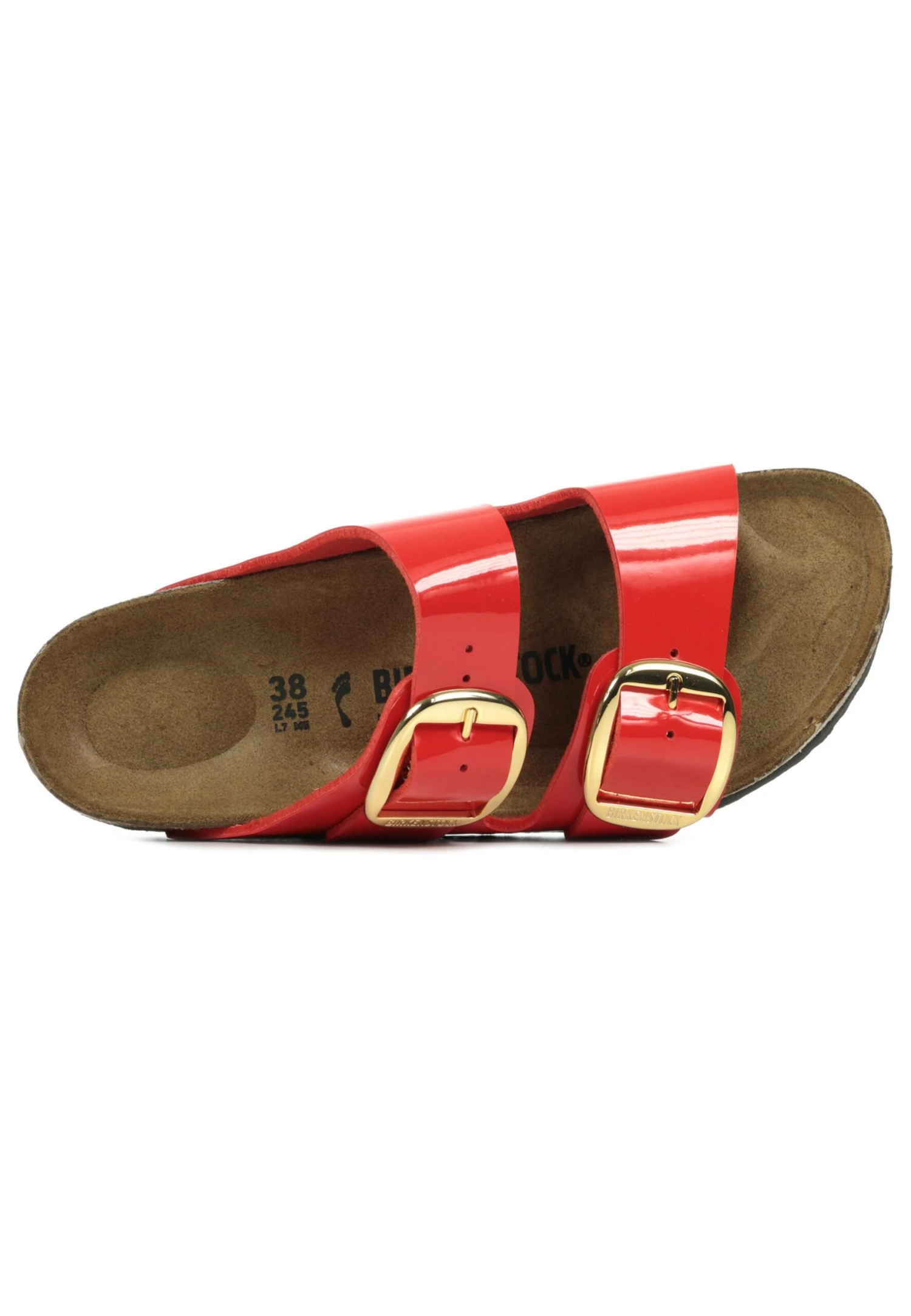 Birkenstock Arizona Big Buckle - Mules - Patent Cherry 5 Birkenstock Arizona Big Buckle - Mules - Patent Cherry – Image 3