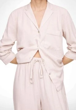 Oysho Long-Sleeved - Haut De Pyjama - Beige -Magasin Général De Mode 771d9282e94f4717bcd3cfe176a3dbcd