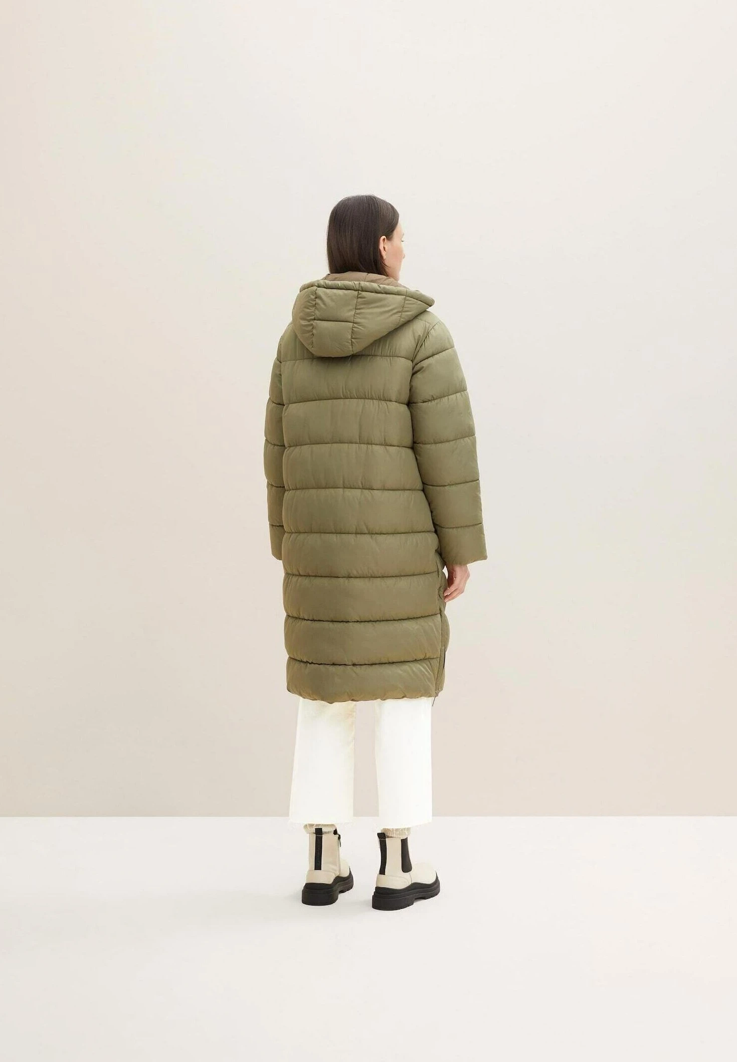 Tom Tailor Puffer Mit Kapuze - Manteau D'Hiver - Tree Moss Green 5 Tom Tailor Puffer Mit Kapuze - Manteau D'Hiver - Tree Moss Green – Image 3